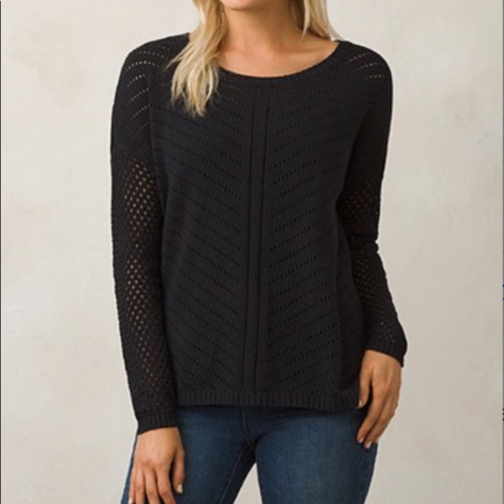 PrAna Parker Organic Cotton Sweater, Sz XS